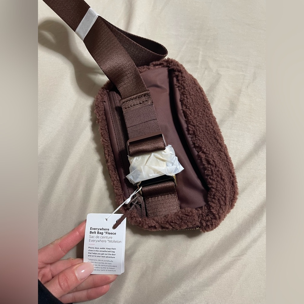 Lululemon Brown Fleece Everywhere Belt Bag - Picture 6 of 8